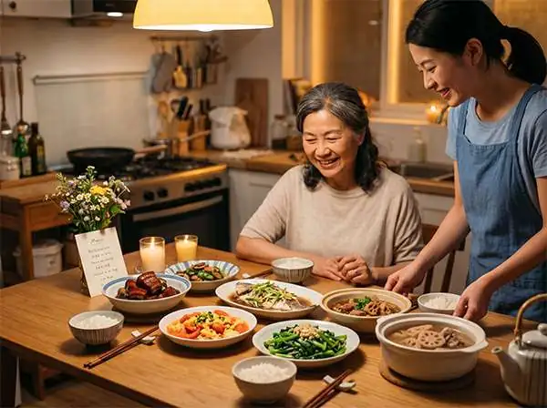親手下廚的溫馨大餐